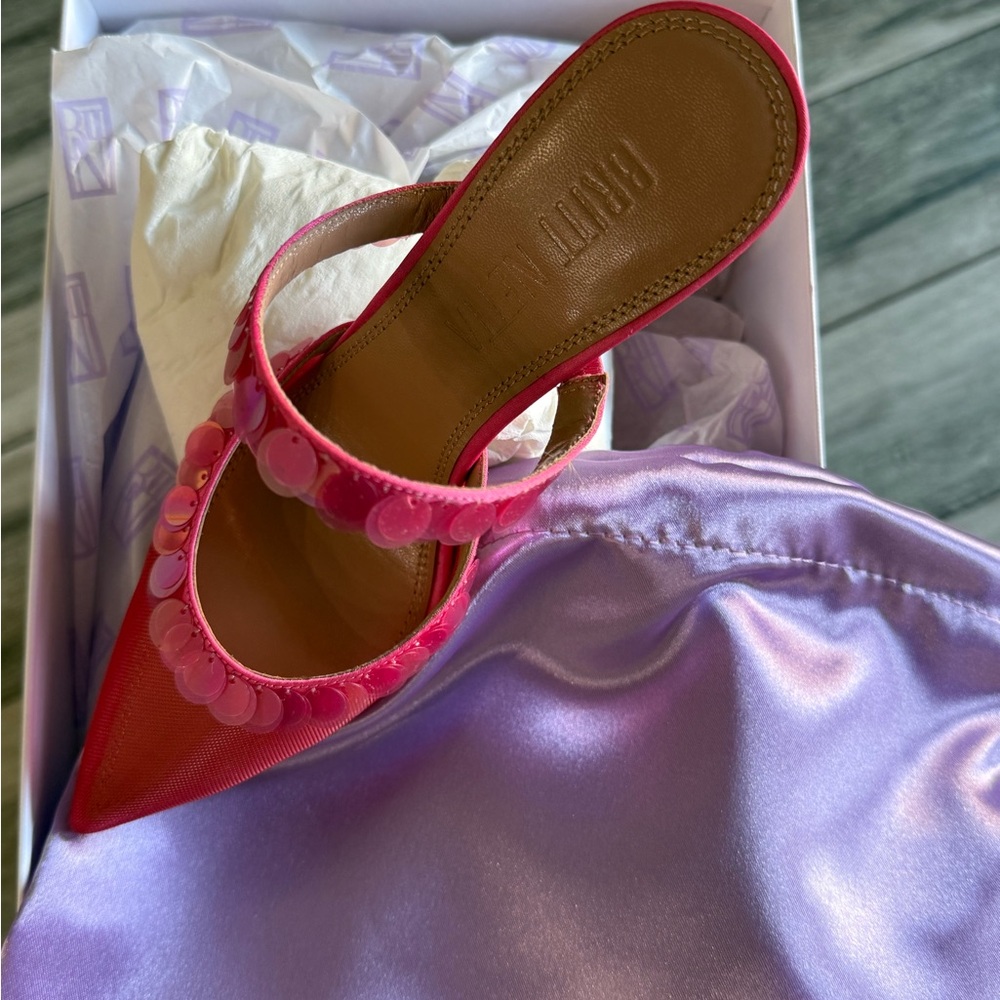 Britt Netta Elegant Pink Stiletto Heels with dust bag🫶🏽 - Picture 5 of 6